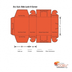 Side Lock Six Corner