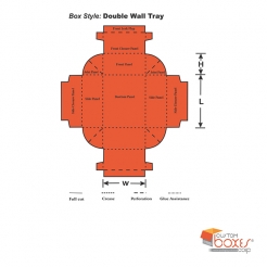 Double Wall Tray