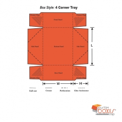 Four Corner Tray